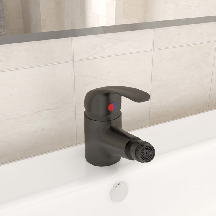 Vidaxl Bidet Valve 13x12 cm Gray