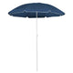 Vidaxl parasol avec mât en acier 180 cm bleu