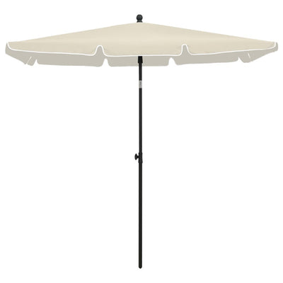 Vidaxl parasol avec poteau 210x140 cm -colored