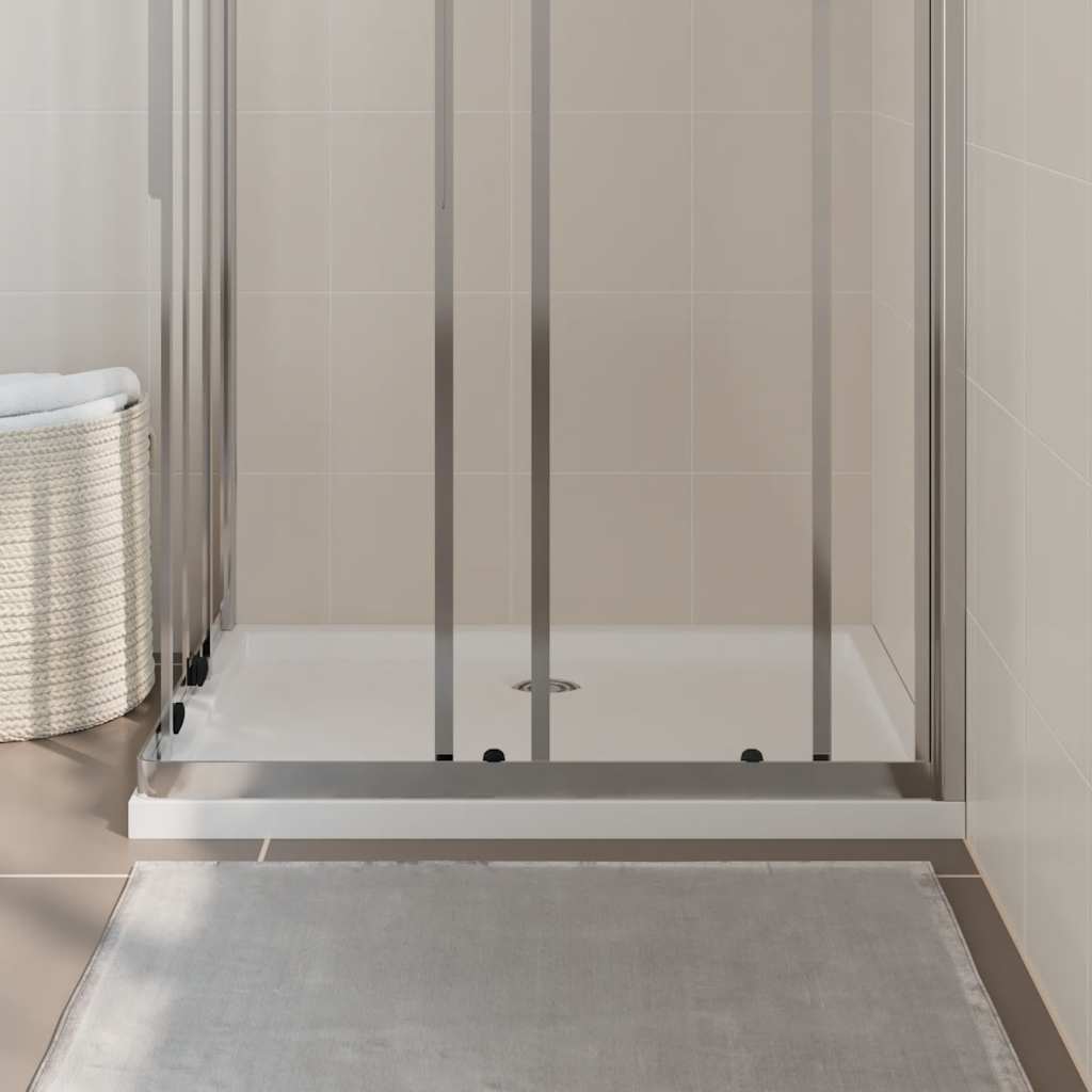 Bac de douche vidaxl rectangulaire 70x90 cm abd