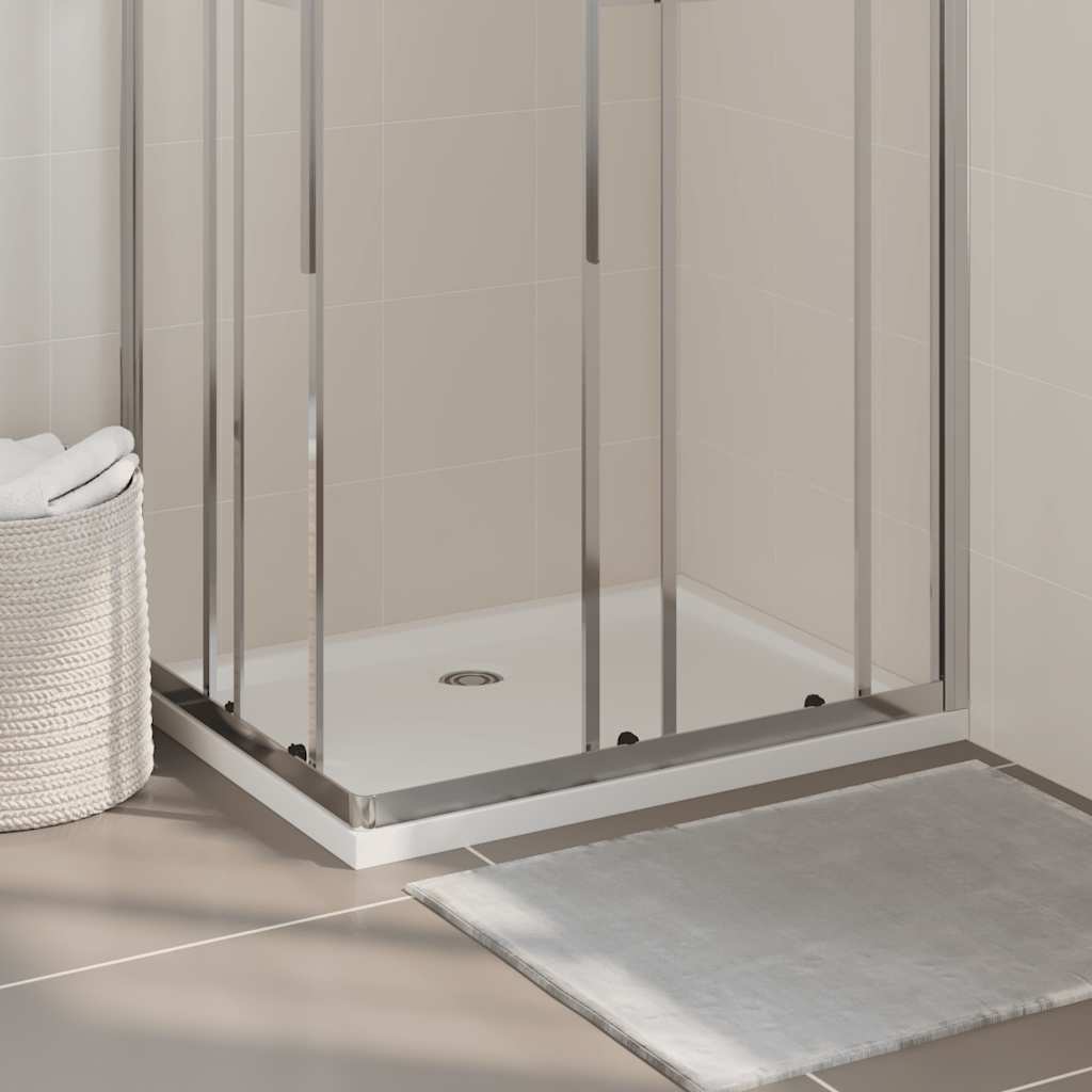 Bac de douche vidaxl rectangulaire 70x90 cm abd