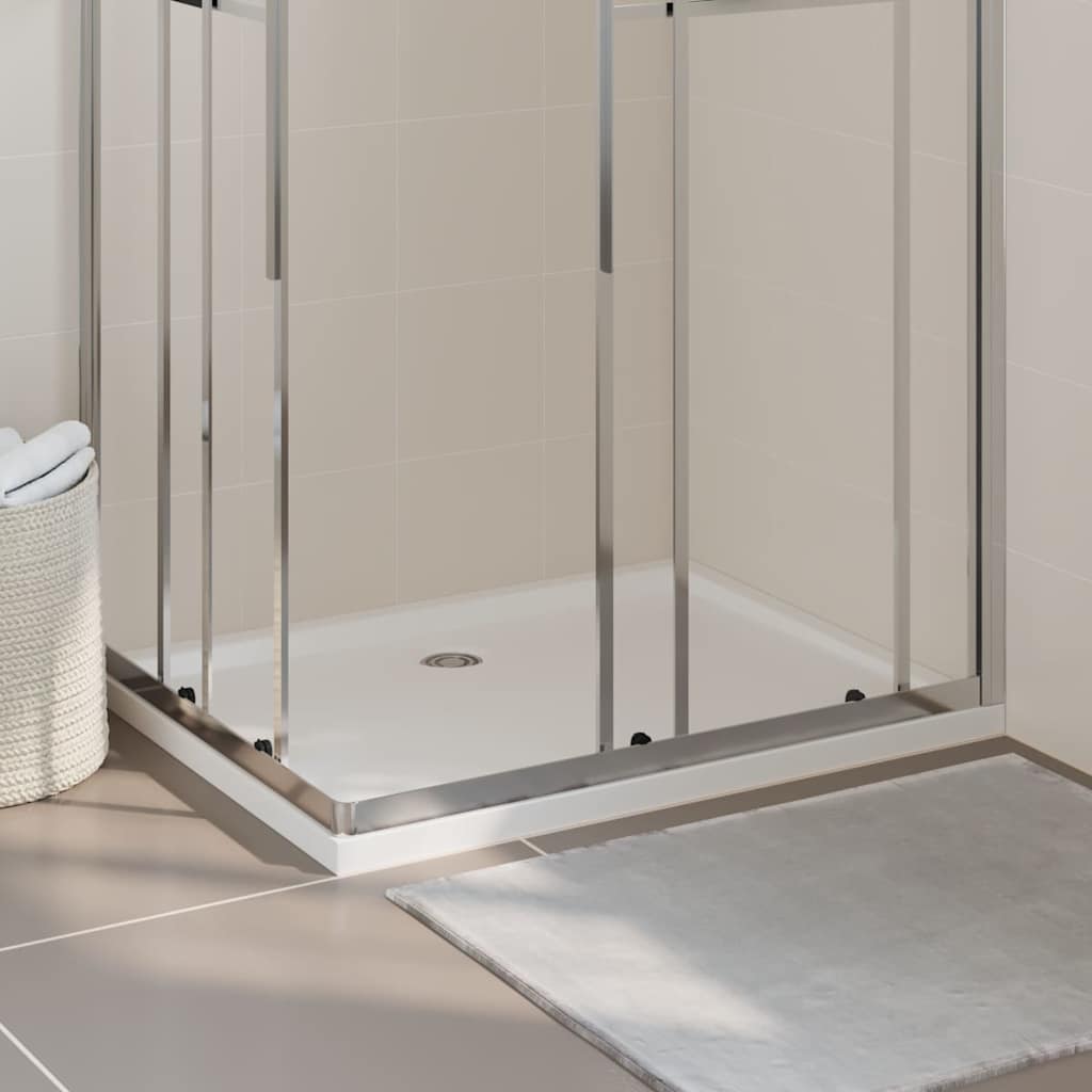 Bac de douche vidaxl rectangulaire 80x100 cm Abs