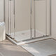 Bac de douche vidaxl rectangulaire 80x100 cm Abs