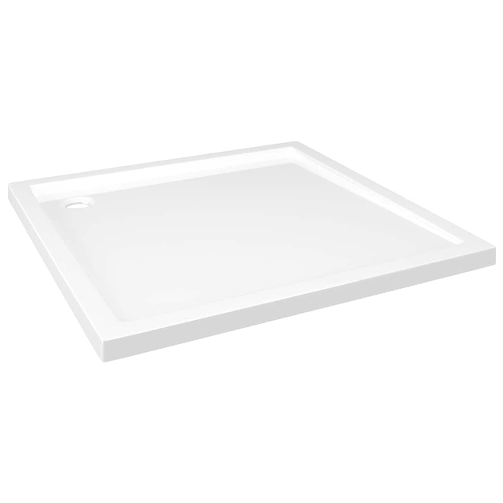 Vidaxl Shower Tray Square 80x80 cm blanc