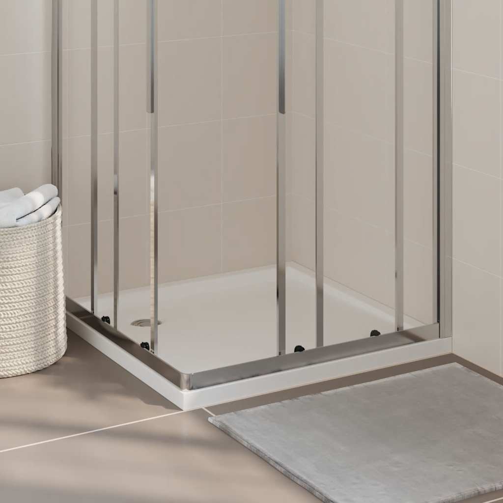 Vidaxl Shower Tray Square 80x80 cm blanc