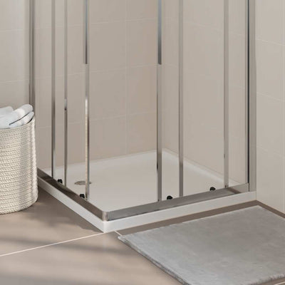 Vidaxl Shower Tray Square 80x80 cm blanc