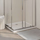 Bac de douche vidaxl rectangulaire 80x90 cm blanc