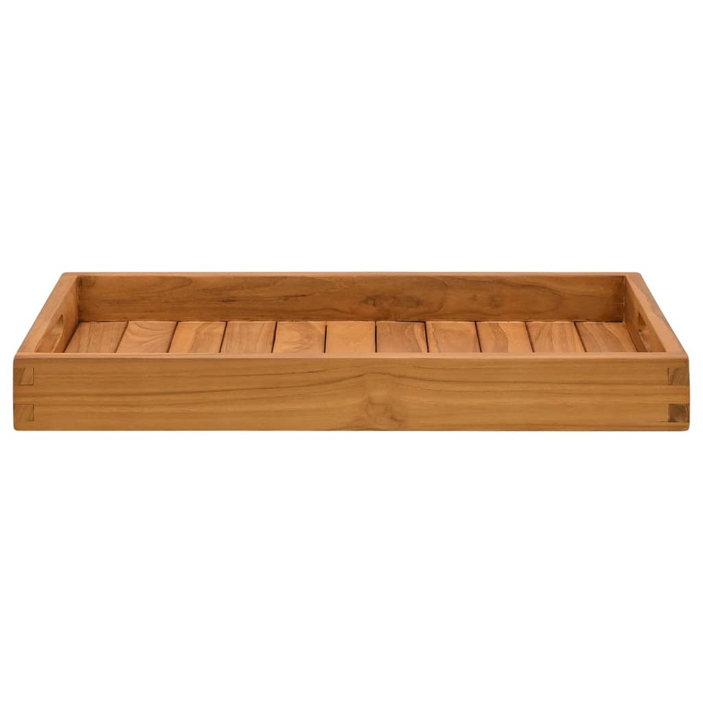 Bac vidaxl 60x35 cm teck solide