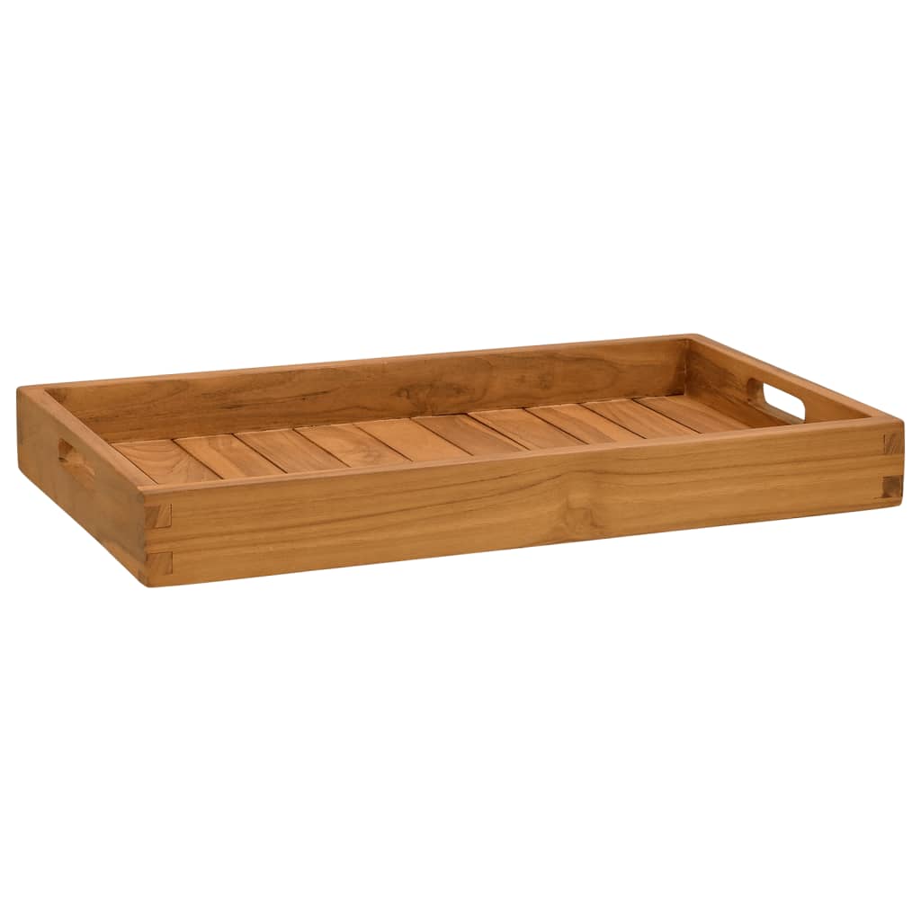 Bac vidaxl 60x35 cm teck solide