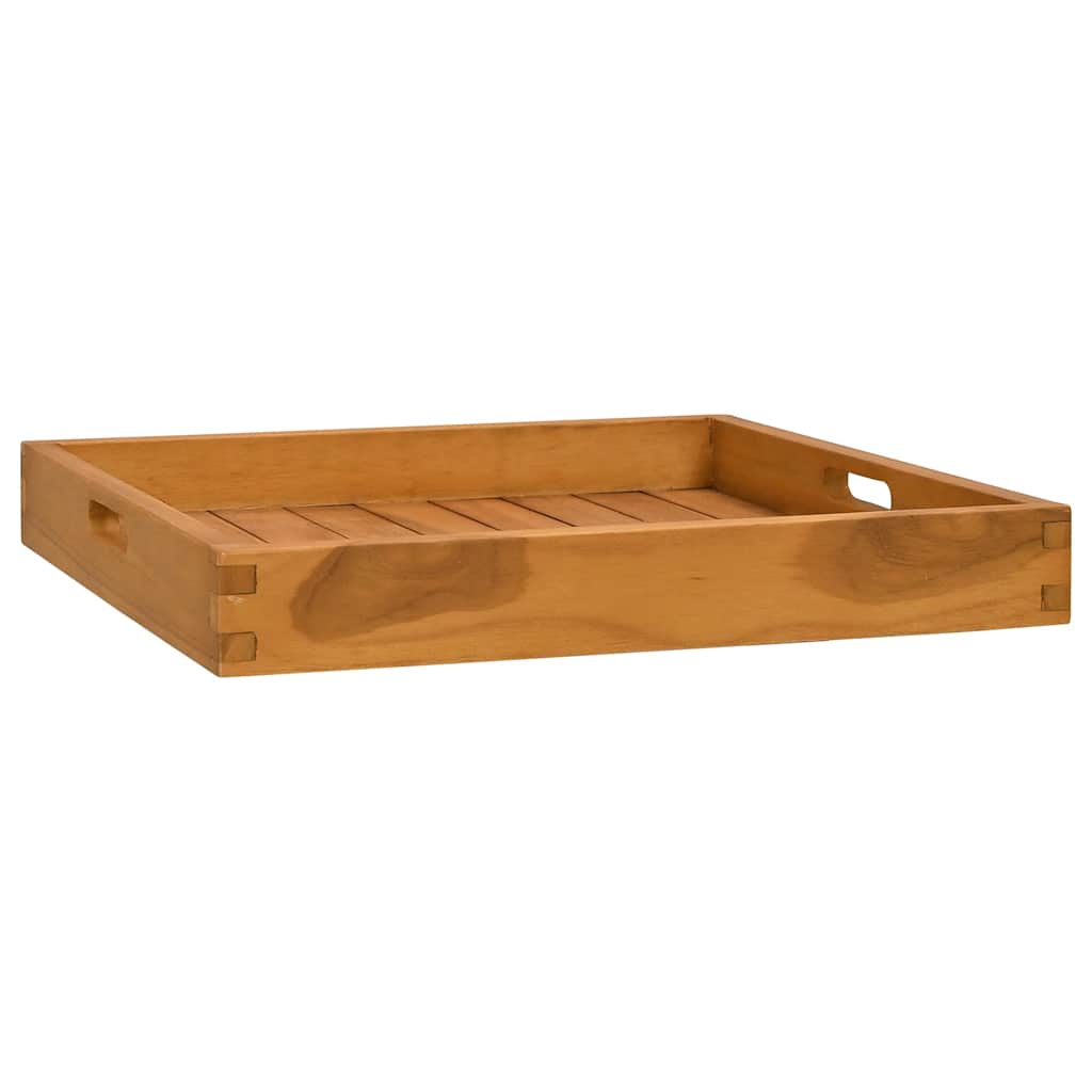 Bac vidaxl 50x50 cm teck solide