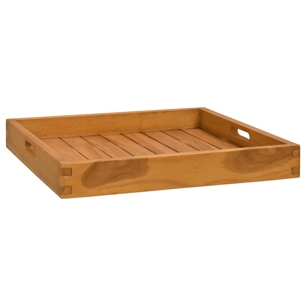 Bac vidaxl 50x50 cm teck solide