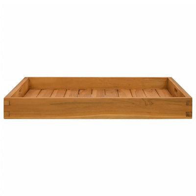 Bac vidaxl 60x60 cm teck solide