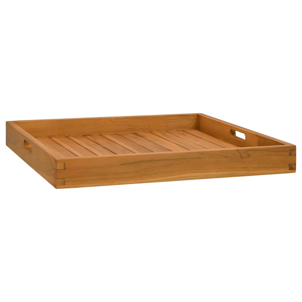 Bac vidaxl 60x60 cm teck solide