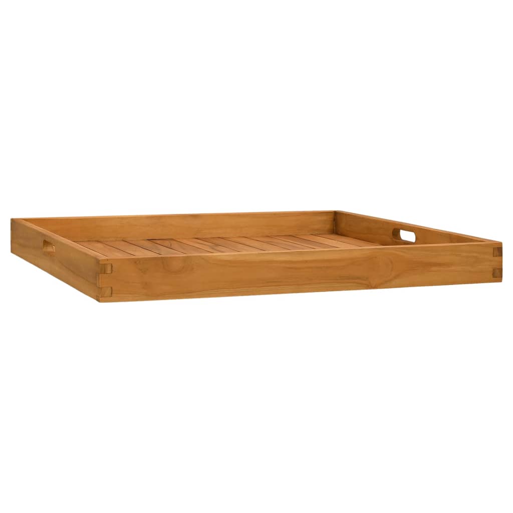 Bac vidaxl 70x70 cm teck solide