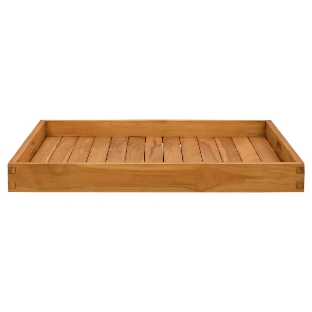 Bac vidaxl 70x70 cm teck solide