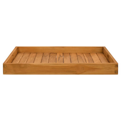 Bac vidaxl 70x70 cm teck solide