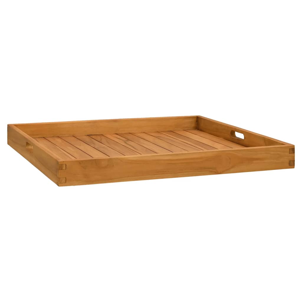 Bac vidaxl 70x70 cm teck solide