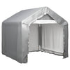 Tente de stockage Vidaxl 180x180 cm Gray en acier galvanisé