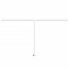 Ensemble de poteaux Vidaxl Laifel 450x245 cm blanc