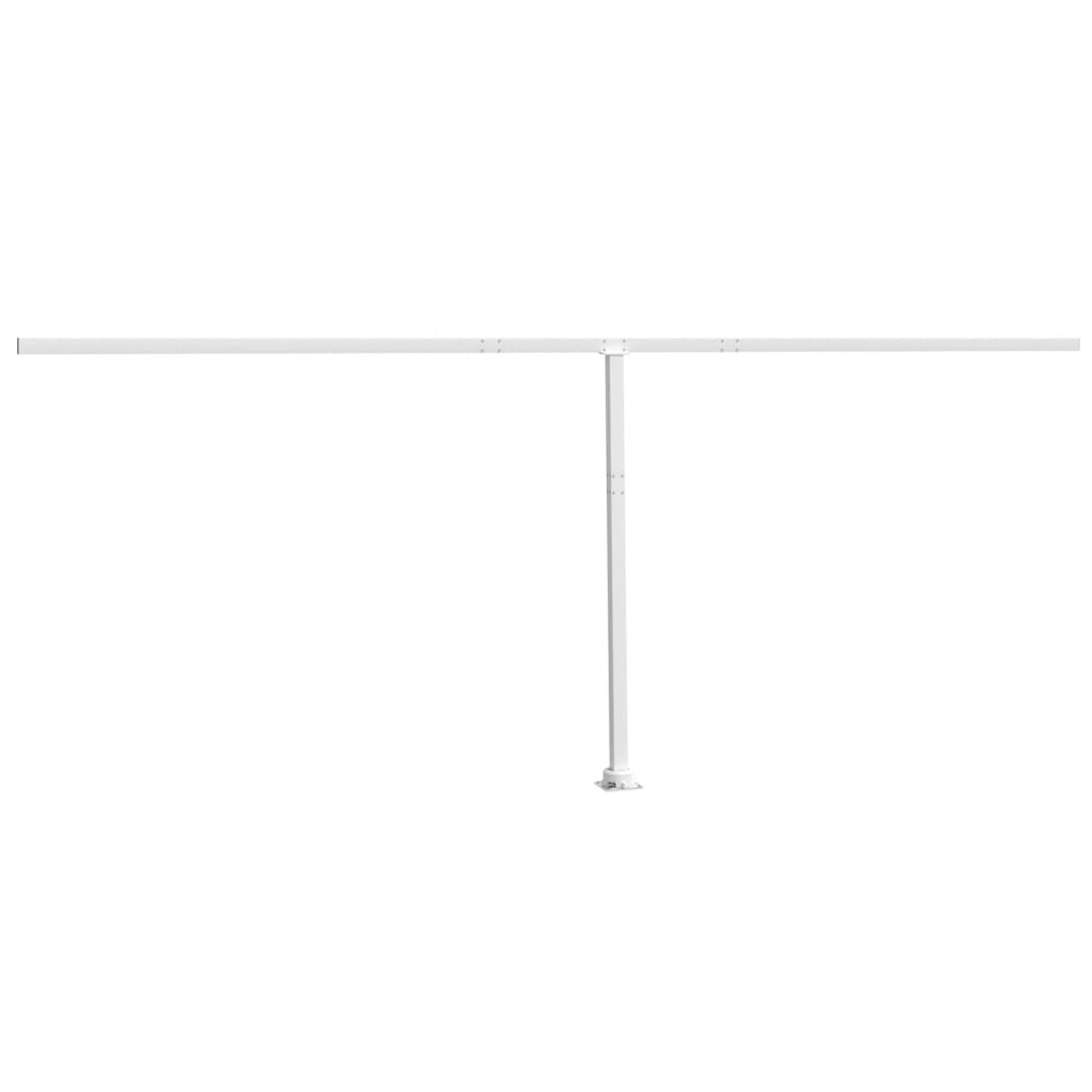 Vidaxl Laifel Polet Set 600x245 cm de fer blanc