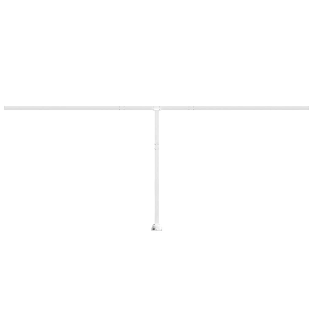 Vidaxl Laifel Polet Set 600x245 cm de fer blanc