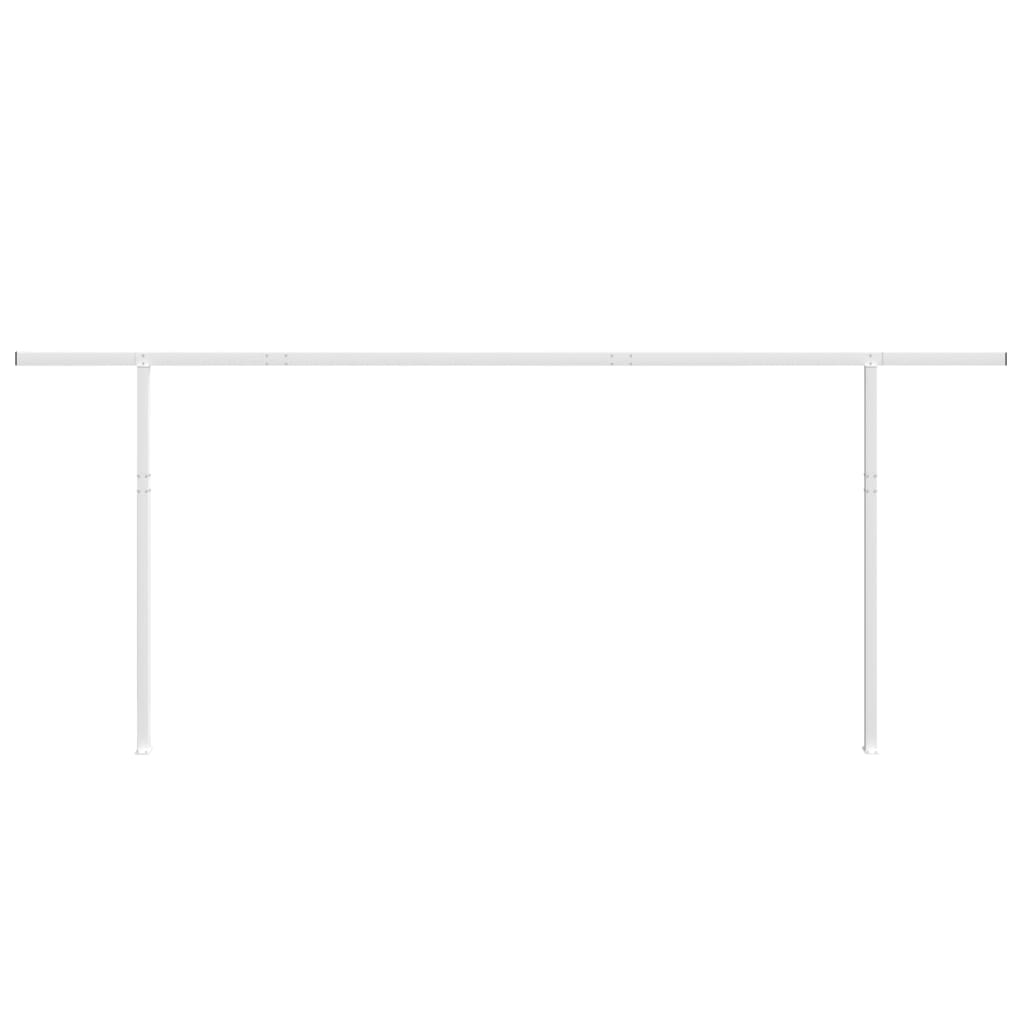 Vidaxl Laifel Polet Set 600x245 cm de fer blanc