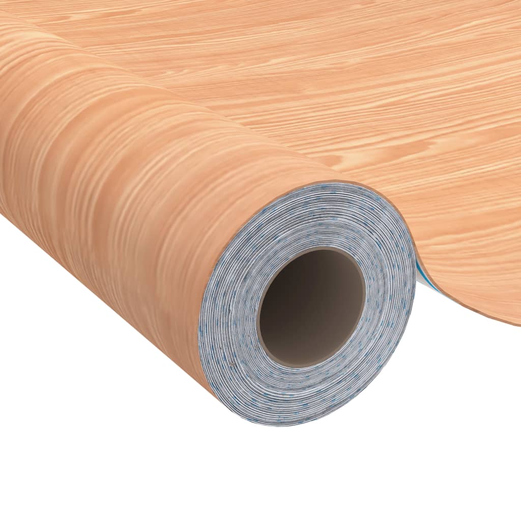 Vidaxl meuble huile auto-adhésive 500x90 cm PVC Maple -colored