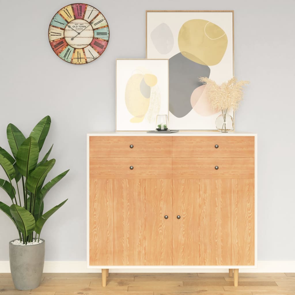 Vidaxl meuble huile auto-adhésive 500x90 cm PVC Maple -colored