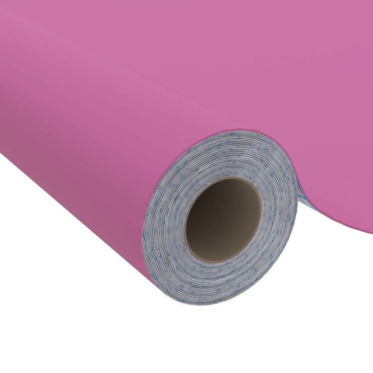 Vidaxl meuble huile auto-adhésive 500x90 cm PVC haut brillant violet