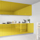 Vidaxl Meuble Huile auto-adhésive 500x90 cm PVC haut brillant or de couleur