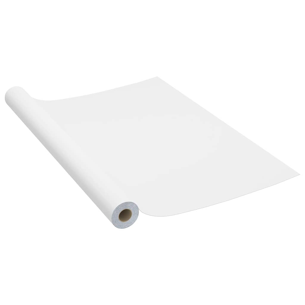 Vidaxl Meubles Huiles auto-adhésives 2 ST 500x90 cm PVC blanc