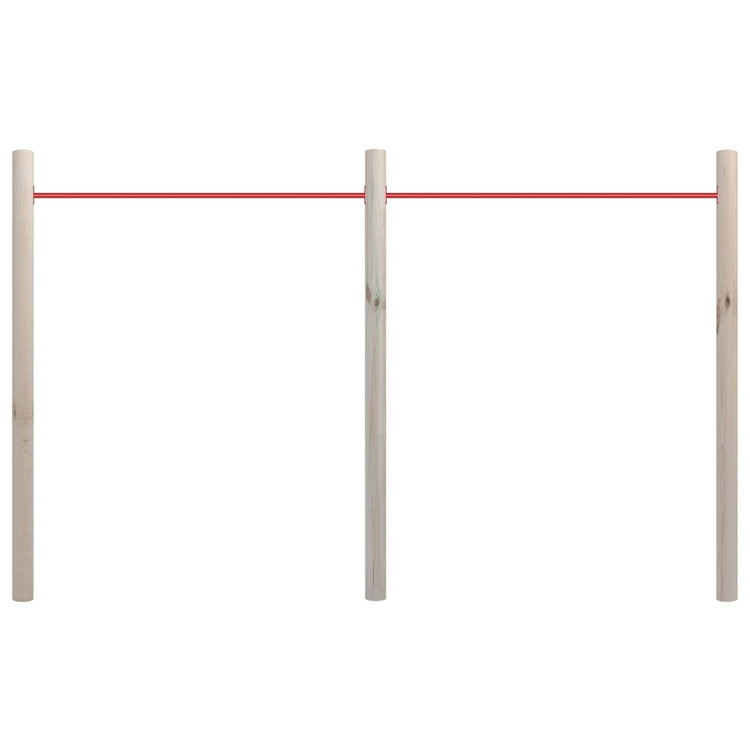 VIDAXL Diving Tod 272x170 cm Pin et acier imprégnés
