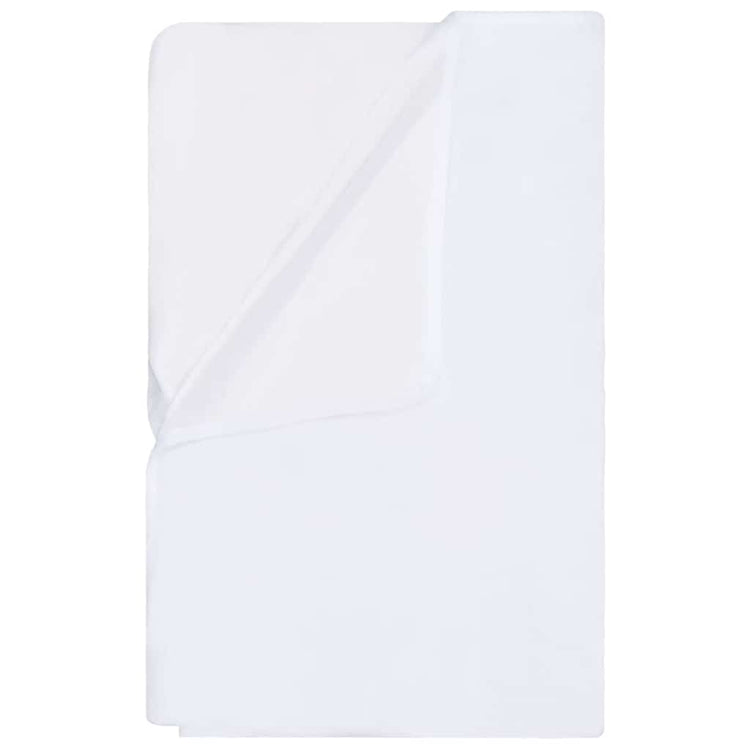VidaXL protège-matelas 2 pcs imperméable 140x200 cm coton blanc