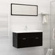 Vidaxl Built -in Washingin avec TAP 91x39x18 cm Céramique blanc