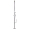 Vidaxl Douche extérieure 220 cm en acier inoxydable