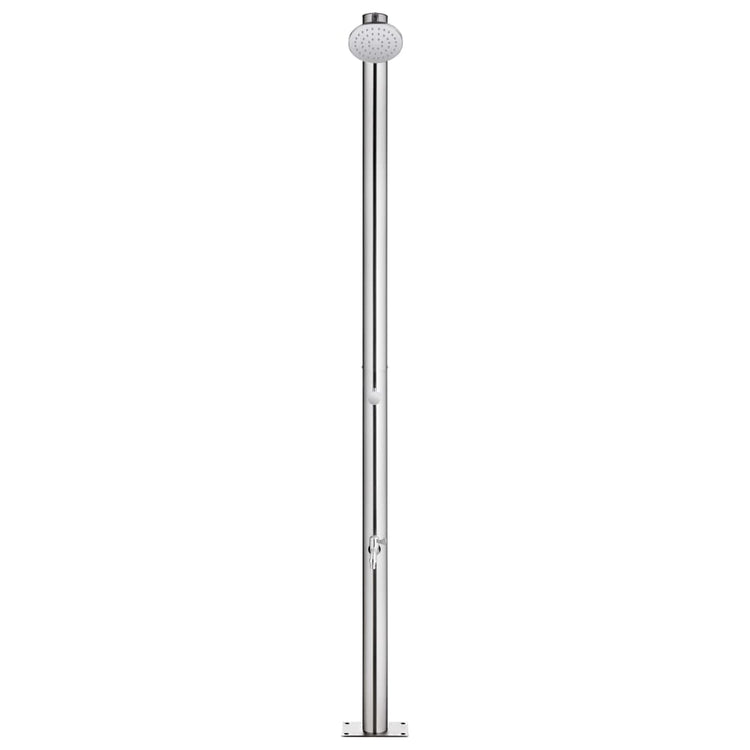 Vidaxl Douche extérieure 215 cm en acier inoxydable