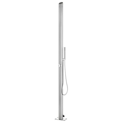 Vidaxl Douche extérieure 220 cm en acier inoxydable