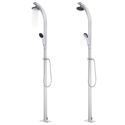 Vidaxl Douche extérieure 215 cm en aluminium