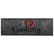 Vidaxl Cuisine tapis lavable Cuisine 60x300 cm