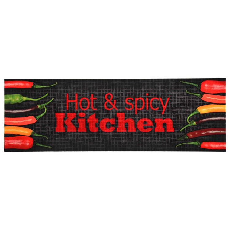 Vidaxl Cuisine Mat lavable Hot Spicy 60x300 cm