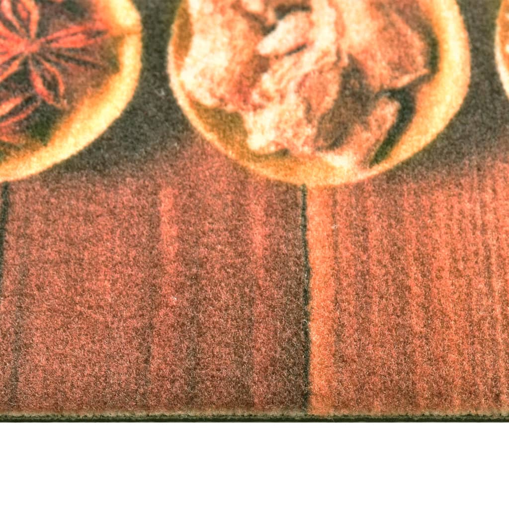 Vidaxl Cuisine Mat lavables Spoons 60x300 cm