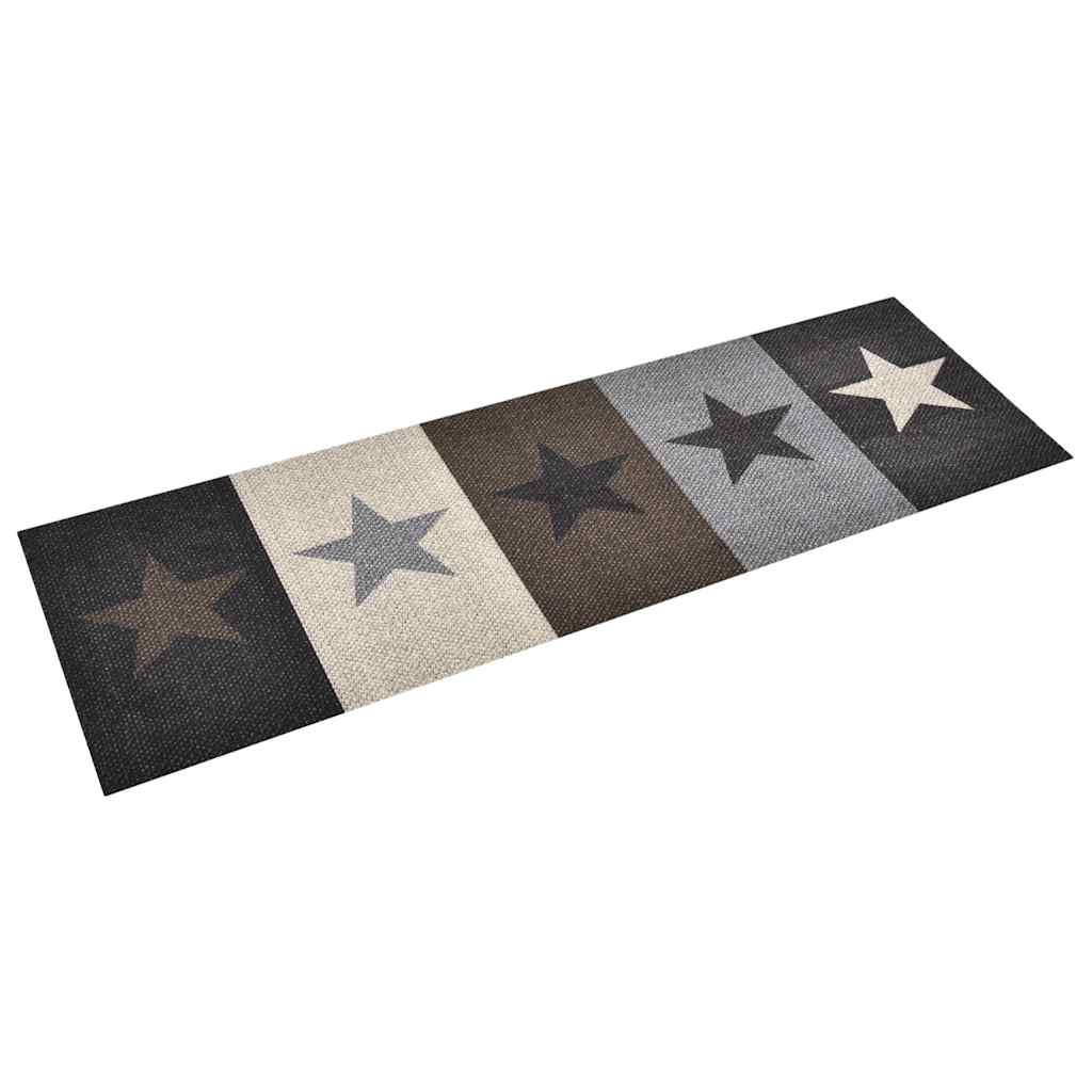 Vidaxl Cuisine Mat Washable Star 45x150 cm