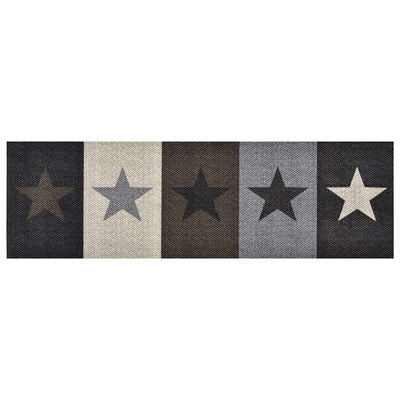 Vidaxl Cuisine Mat Washable Star 45x150 cm