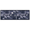 Vidaxl Cuisine Mat Café lavable 45x150 cm bleu