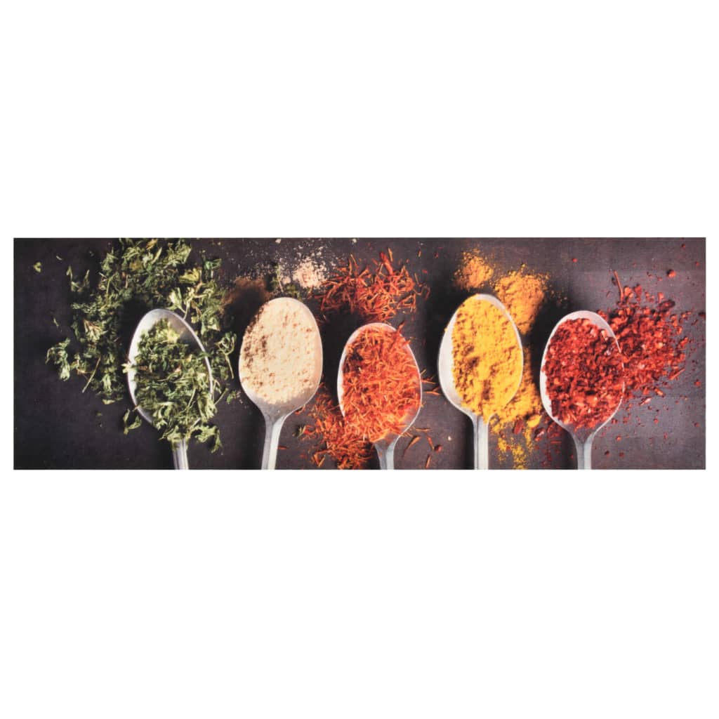 Vidaxl Cuisine Mat lavables Spoons 60x300 cm