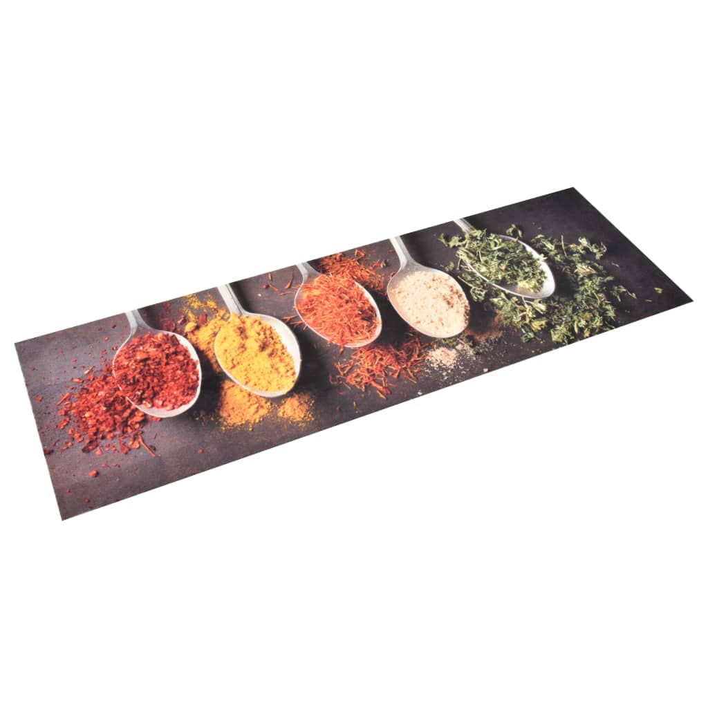 Vidaxl Cuisine Mat lavables Spoons 60x300 cm