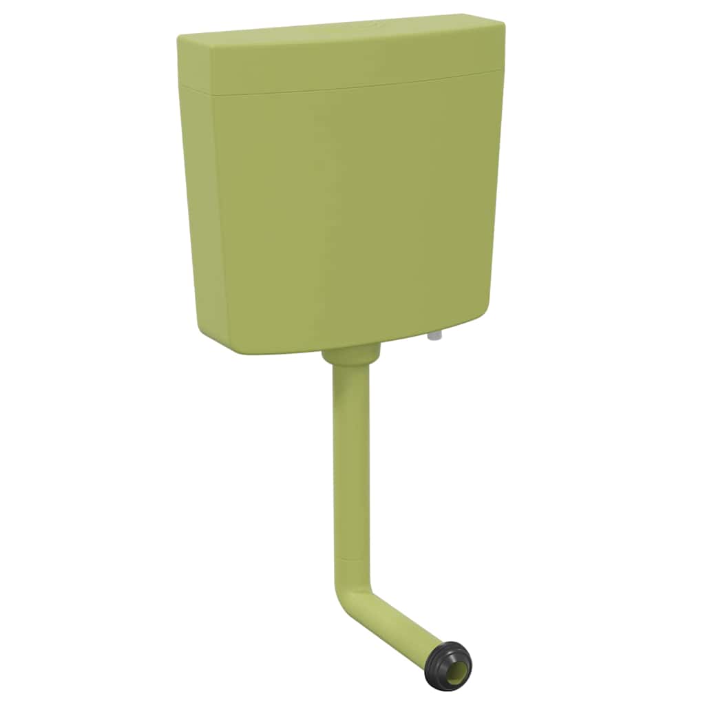 Plancher de toilette Vidaxl avec approvisionnement en eau en bas 3 6 L Green d'olive