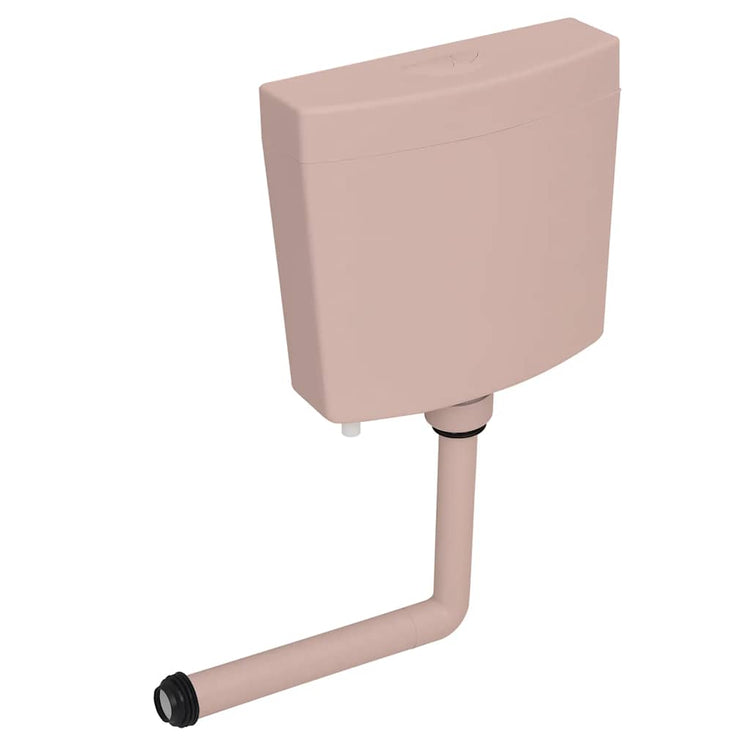 Plancher de toilette Vidaxl avec approvisionnement en eau en bas 3 6 L de couleur saumon