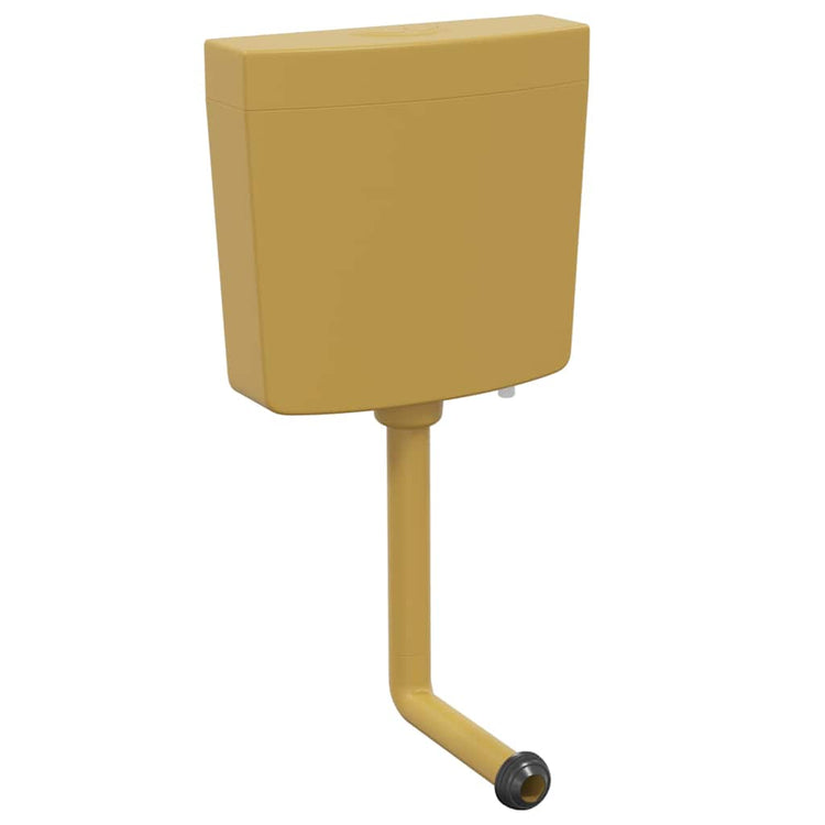 Plancher de toilette Vidaxl avec alimentation en eau au fond 3 6 L Curry Jaune