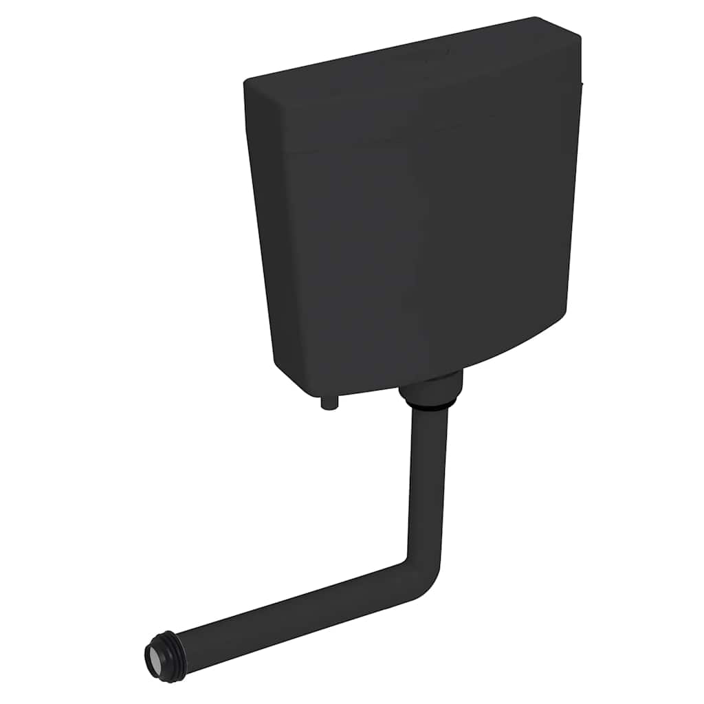 Plancher de toilette Vidaxl avec alimentation en eau au fond 3 6 l noir